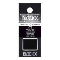 BLOCKX Watercolour Half Pan S1 172 Lamp Black